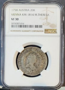 1758N I[XgA  20NCc@[ EB[ KM-1814 }AEeWA NGC VF 30 j[XRC