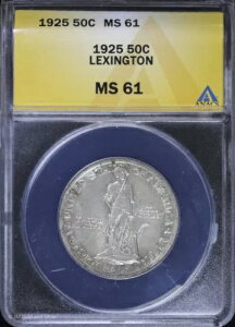 1925N P 50Zg LVgERR[hLO n[t 1/2 h ANACS MS 61 | UNC