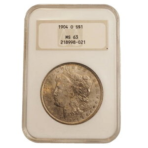1904 *O* ���[�K�� �V���o�[ �_���[ NGC MS63 �W�F�l���[�V���� 4 **FATTY**�������� 522