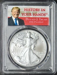 2021�N �A�����J�� �V���o�[ �C�[�O�� T2 PCGS MS70 �t�@�[�X�g�X�g���C�N �h�i���h�E�g�����v ?COINGIANTS?
