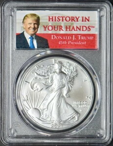 2021�N �A�����J�� �V���o�[ �C�[�O�� T2 PCGS MS70 �t�@�[�X�g�X�g���C�N �h�i���h�E�g�����v ?COINGIANTS?
