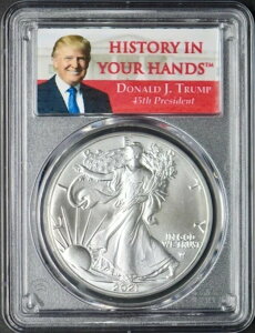 2021�N �A�����J�� �V���o�[ �C�[�O�� T2 PCGS MS69 �t�@�[�X�g�X�g���C�N �h�i���h�E�g�����v ?COINGIANTS?