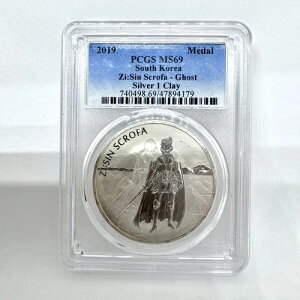 t@CVo[ 999 1 NC PCGS MS69 2019 ؍ Zi:Sin Scrofa Ghost (WMP006461)