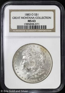 1883-O 1�h�� �����K����� NGC MS 63 | �O���[�g�����^�i�R���N�V���� UNC