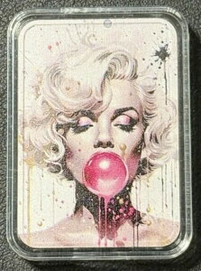 1 �I���X .999 ����A�C�R�� �}������ �������[���A�𐁂��Ă��郉�b�L�[ �V���A���ԍ� #8/100!!