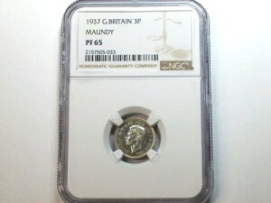  1937N CMX 3yX }EfB KM#850 NGC v[t65 SN6507