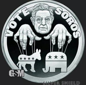 2024 Vo[V[h VOTE SOROS - 1IX .999 Vo[v[t - ݌ɂ