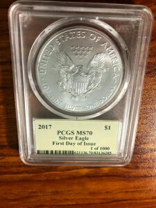 2017NAJVo[C[O PCGS MS70 s g[}XEN[uhMTC