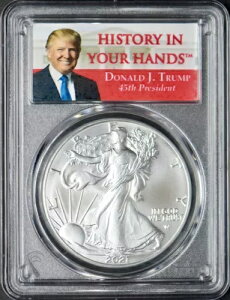 2021�N �A�����J�� �V���o�[ �C�[�O�� T2 PCGS MS70 �t�@�[�X�g�X�g���C�N �h�i���h�E�g�����v ?COINGIANTS?