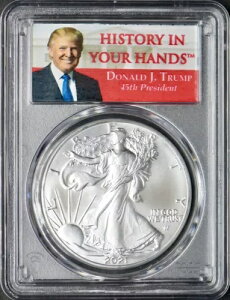 2021�N �A�����J�� �V���o�[ �C�[�O�� T2 PCGS MS70 �t�@�[�X�g�X�g���C�N �h�i���h�E�g�����v ?COINGIANTS?