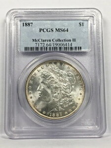 1887N K 1h PCGS MS64 }N[RNV 6EG25
