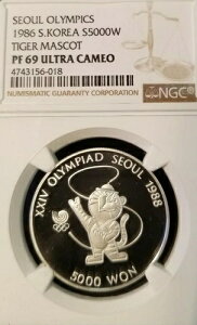 1986N ؍ Vo[ 5000EH ^CK[}XRbg NGC PF 69 EgJI nCO[h