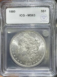 1880�N �����K����� ICG MS-63 IDC ���؍ς�