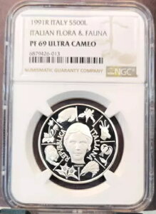 1991N C^A  500 C^A̓A NGC PF 69 EgJI 