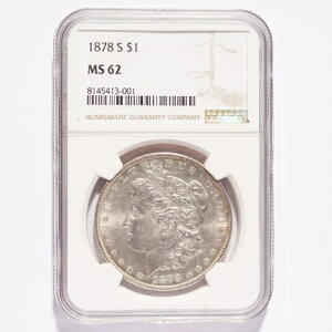 1878-S K NGC MS62