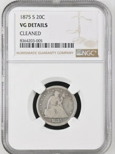 1875-S 20Zg 20Zg NGC VG ڍ׃N[jOς