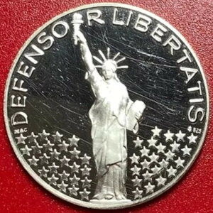 JFK�P�l�f�B 1917-1963 ���R�̏��_�� �V���o�[�v���[�t���_�� 40mm