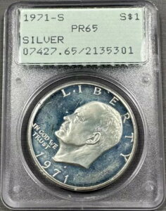 1971-S AC[n[ h 1 h - PCGS PR65 Vo[ - OGH g[ z_[