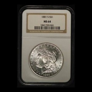 1881-S 1�h�� �����K����� NGC MS64 - �č���������