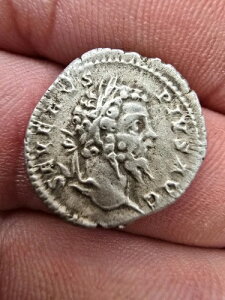 セプティミウス セウェルス ローマン シルバー デナリウス、2.65g