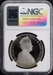 �R�C�� �V���o�[ �v���[�t 2012 QEII �_�C�������h �W���r���[ ?5 NGC �X���u PF66 �E���g�� �J���I REFG