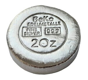 BeKo Precious Metals 2�I���X �V���o�[�o�[ - BeKo Button 999 �t�@�C���V���o�[ (����) -