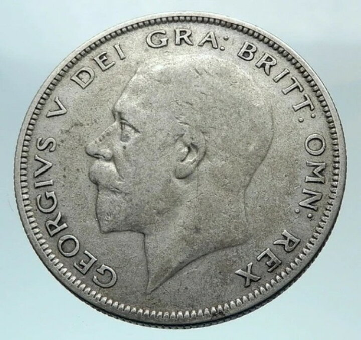 楽天市場】1929年 イギリス 英国 ジョージ5世 シルバー ハーフクラウン 
