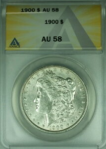 1900N K 1hd ANACS AU-58 (45A)