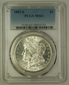 1881-S čK 1hd PCGS MS-63 (F) 9