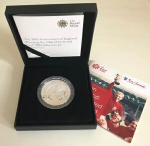 ~Simply Coins~ 2016 �V���o�[�v���[�t �A���_�j�[ ���[���h�J�b�v 5�|���h�R�C�� 1966�N