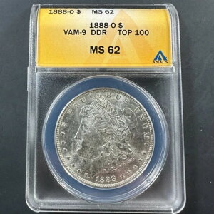 1888-O 1�h�������K����݁AANACS MS62�AVAM-9�ADDR�ATOP 100 VAM (84394)