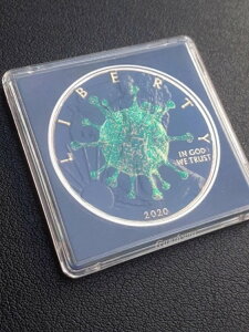 �R���i�E�C���X���̐��E COVID-19 �o�C�I�n�U�[�h 1�I���X �V���o�[�C�[�O���R�C�� 1�h�� �č� 2020