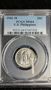 1941-M 20�Z���^�{ PCGS MS64 �A�����J �t�B���s�� 20�Z���g��� 90333.65 47407420