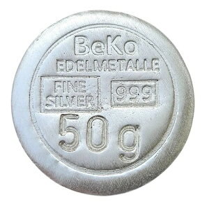 BeKo Precious Metals 50OEho[ - (BeKo{^) 999t@CVo[ () -