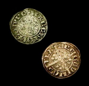 X192: エドワード1世の槌目銀製エステルリング - ガイ・オブ・ダンピエール・ポラード