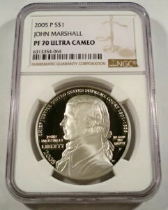 2005-P NGC PF70 UCAM Vo[h WE}[VLO PR 70 Eg S$1