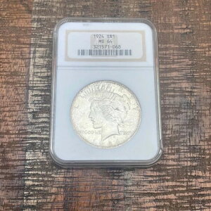 1924N 1h AJah NGC MS64