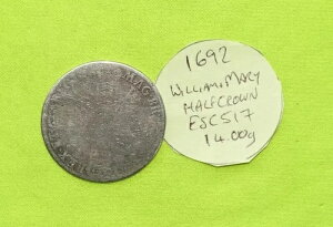 1692�N �V���o�[�n�[�t�N���E���R�C�� �E�B���A�������A���[���i1688-94�j�i14.00�O�����j ESC517