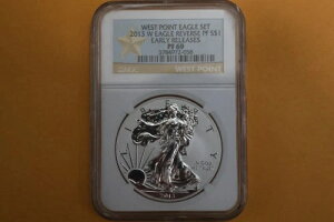 2013 W シルバーイーグル リバースプルーフ NGC PF69 - Scruff Surfaces
