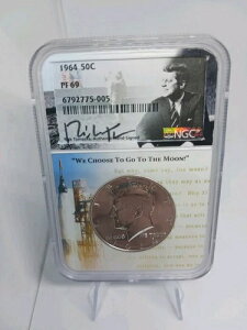 1964N PlfB n[t_[ Vo[ 50Zg NGC PF69 WFv[tibNEg}XJ̃TCj