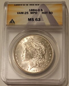 1884�N O �����K����� VAM-25 HOT-50 MPD MS63 ANACS