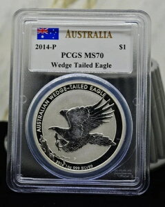 2014-P 1h I[XgA EFbWe[C[O 1IX Vo[ PCGS MS70 JeB TC