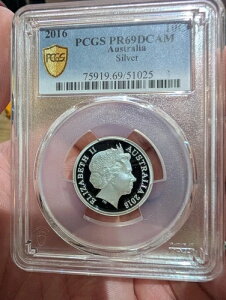 2016�N �e���Z���g 10�Z���g ���� .999 AG IRB QE11 PCGS PR69