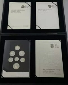 2008�N�p���ݕ� Emblems of Britain 92.5% �V���o�[ �v���[�t�R���N�V���� - 7���Z�b�g