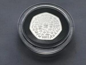 Simply-Coins~ 2011 �V���o�[�v���[�t ���E���R�ی��� WWF �t�B�t�e�B 50�y���X