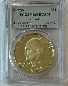 1972N AC[n[ 1h PCGS PR69DCAM - fB[vJI - 