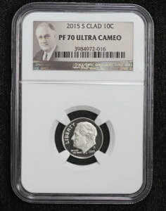 2015-S �N���b�h�v���[�t ���[�Y�x���g �_�C�� NGC PF70 �E���g���J���I 5FS3