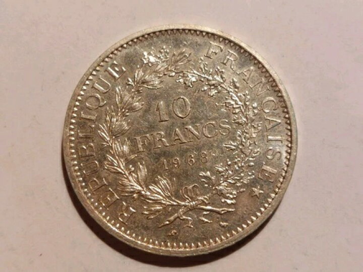 楽天市場】コイン フランス: 10フラン 1968年: 銀貨 .900- : WORLD 
