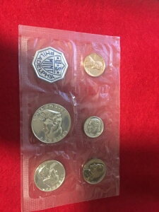 アメリカ 1962年、シルバープルーフセット