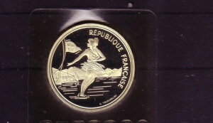 フランス 100 FR フィギュアスケート 銀 アルベールビル 1992 (内:オリンピック:2)-